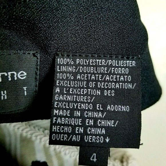 Liz Claiborne Vintage Elegant Black Evening Gown - Picture 6 of 6